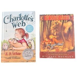 🔵 3 /$15 - Charlotte's Web and The Sisters Grimm